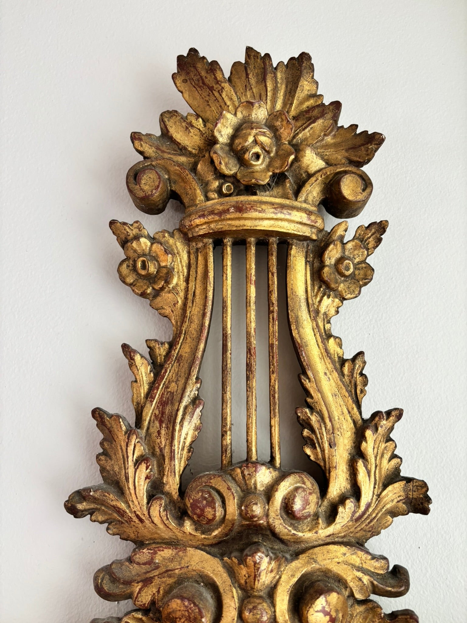 Louis XVI Antique Wall Clock & Barometer